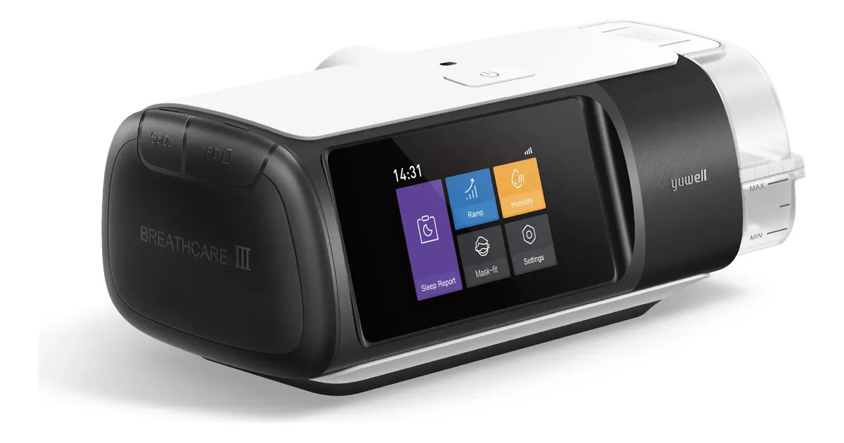 Cpap Auto Conectividad 4g Con Mascarilla Yuwell Yh680b