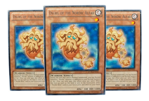 Yugi-oh! Dverg Of The Nordic Alfar Stor-en016 Rare