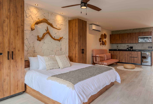 Estudio Penthouse Con Rooftop Privado En Renta En Tulum