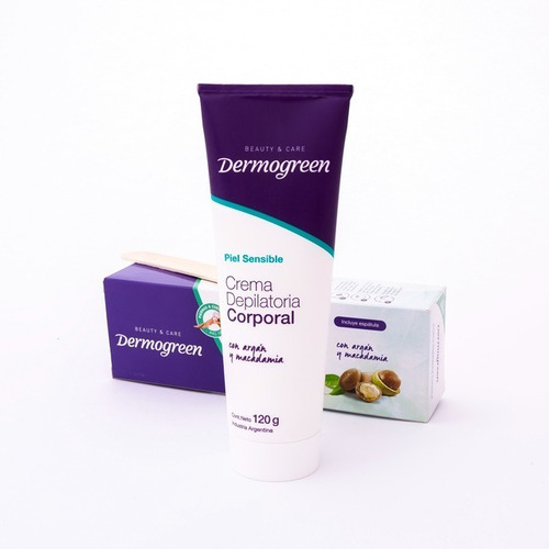 Imagen 2 de 4 de Crema Depilatoria Corporal Con Karite + Espatula X120g