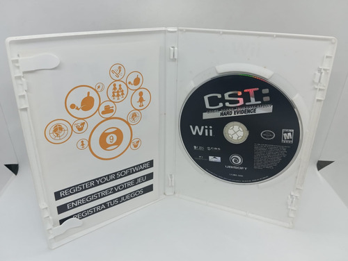 Csi Crime Scene Investigation Nintendo Wii Original Mídia (Usado)