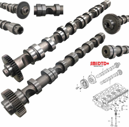 Arbol Levas Admision Escape Bomba Seat Toledo 1.6l Tdi 12-18