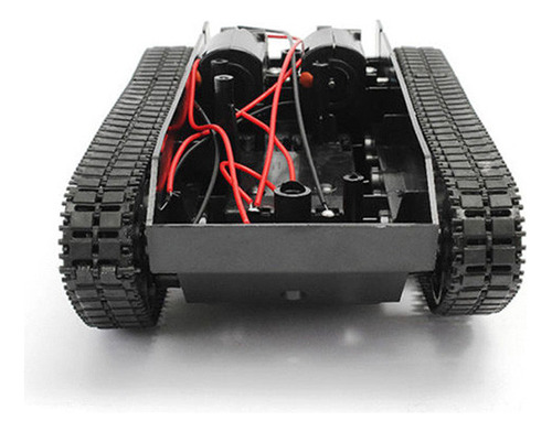 Kit De Chasis De Coche Cisterna Smart Robot, Oruga De Goma P