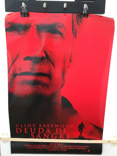 Afiche Cine - Deuda De Sangre - Clint Eastwood