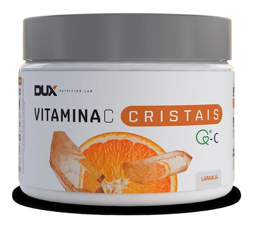 Vitamina C(tm) Em Cristais Sabor Laranja - Pote 200g