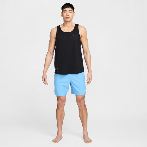 Camiseta De Natación Para Hombre Nike Negro Hv7073-01