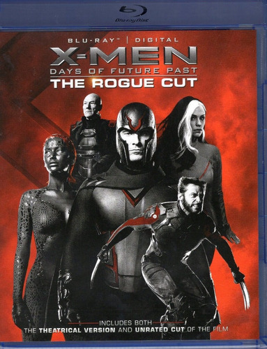 X-men Dias Del Futuro Pasado Rogue Cut Pelicula Blu-ray + Dc
