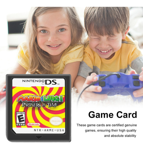 Tarjeta De Juego K Para 3ds/3ds, Ndsi/nds (mario & Luigi Par