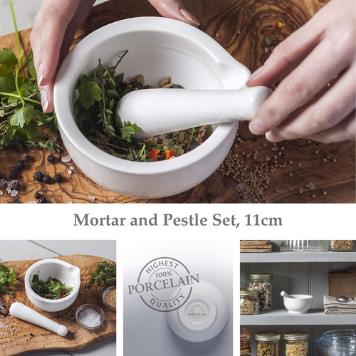 Wm Bartleet & Sons 1750 Mortero De Porcelana Tradicional Y M