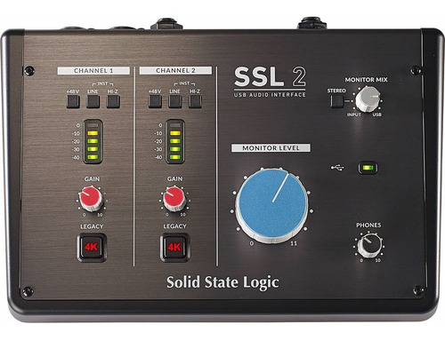 Imagen 1 de 3 de Solid State Logic Ssl 2 Interfaz De Audio Usb De 2 Canales