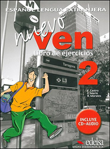 Nuevo Ven 2 - Libro De Ejercicios + Cd Audio: Vol 2 -metodos