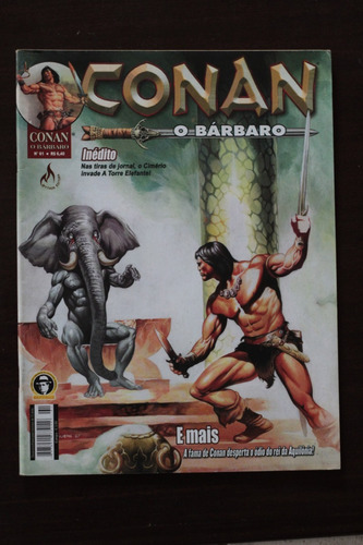 Hq Gibi Conan O Barbaro Nº61 Editora  Mythos