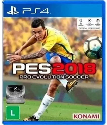 Jogo Pes 18 Xbox 360 Original Futebol Incrível Frete Grátis