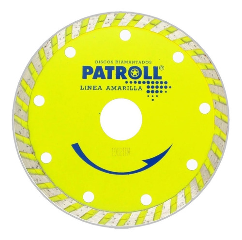 Disco De Corte Diamantado Patroll Aliafor Turbo 115 Mm - 4,5