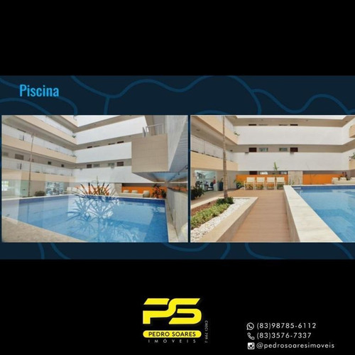 Imagem 2 de 7 de Cobertura Com 3 Dormitórios À Venda, 127 M² Por R$ 946.485 - Tambaú - João Pessoa/pb - Co0105
