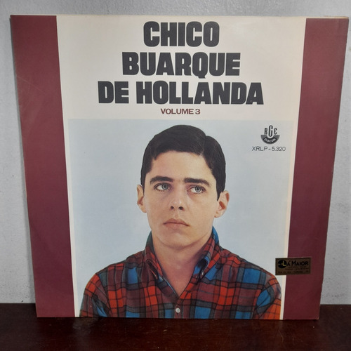 Imagem 1 de 8 de Vinil Lp Chico Buarque De Holanda Volume 3 Bom Estado 1968