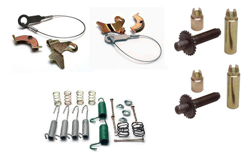 Kit Regulador Reparo Molas Freio Traseiro Ford Ranger 05/12