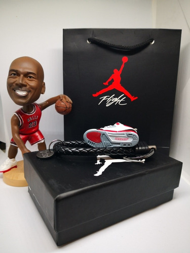 Llavero 3d Tenis Jordan Retro 3 Catrina