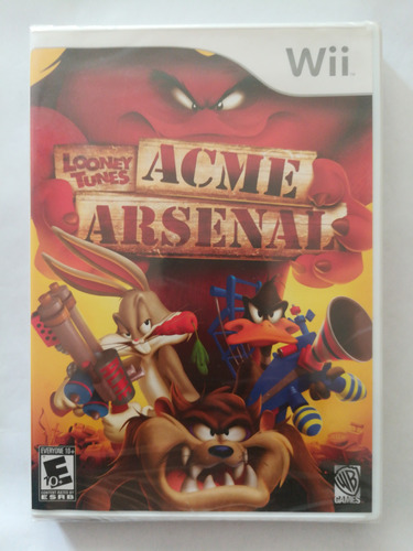 Looney Tunes Acme Arsenal Nintendo Wii 100% Nuevo Y Original