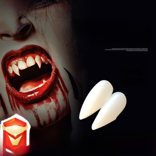 Bolsa 19cm Colmillos Vampiro Disfraz Halloween Niños