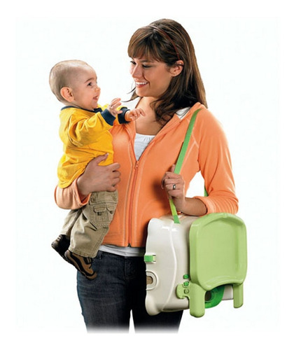 Silla De Comer Fisher Price Portatil Selva Tropical-verde