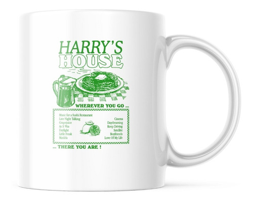 Taza - Harry Styles - Harry's House, Wherever You Go