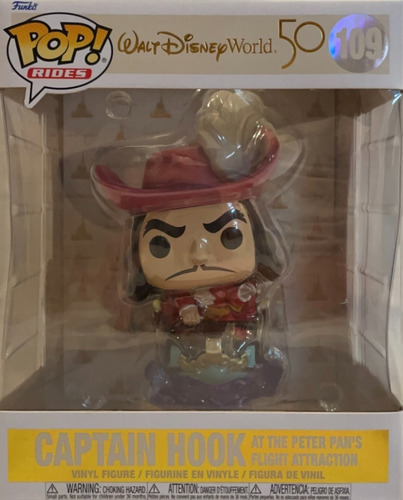 Funko Pop! Capitan Garfio, Peter Pan, Disney #109