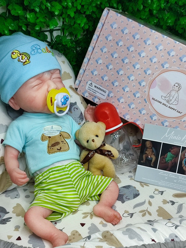 Bebe Reborn Original Cuerpo Silicona Solida Recién Nacido