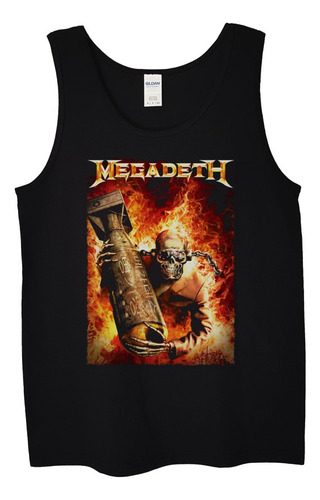 Polera Musculosa Megadeth Arsenal Of Megad Metal Abominatron