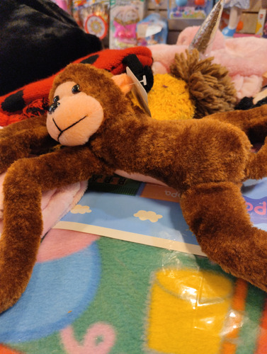 Imagen 3 de 3 de Mono De Peluche Con Sonido 60 Cm