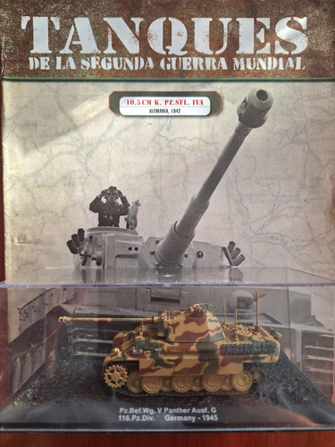 En La Plata, Tanques Segunda Guerra Panther  Germany 1945