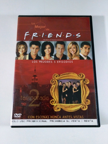 Friends Lo Mejor De Segunda Temporada 2 Dvd 5 Capitulos