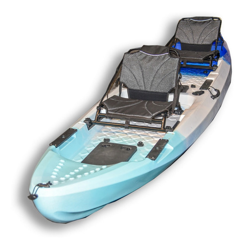 Kayak Verado Doble De Pesca Asiento Porta Caña Nautica