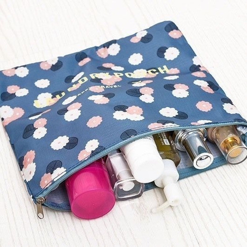 Organizador de bolsas de viaje, kit de 6 piezas, color salmón liso para viajes