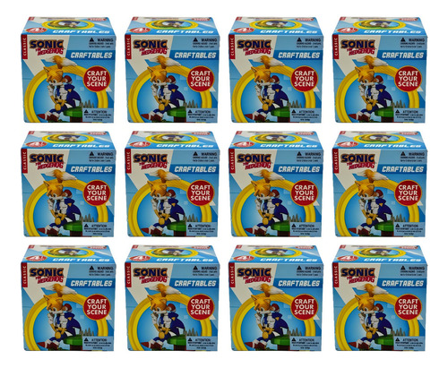 Sonic The Hedgehog Figura Sorpresa Caja Con 12pz Just Toys