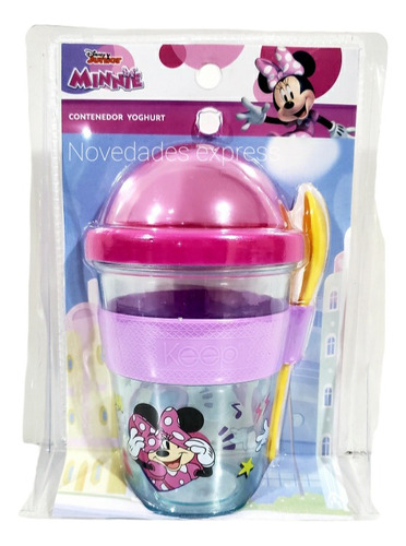 Vaso De Yogurt Minnie Mouse 
