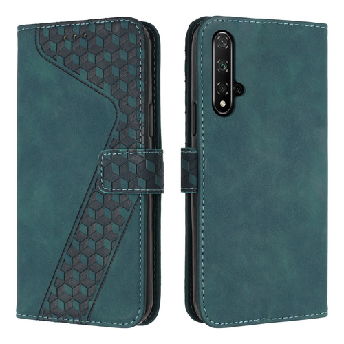 Funda Tipo Cartera Hx72 Con Tapa Para Huawei Nova 5t/honor 2