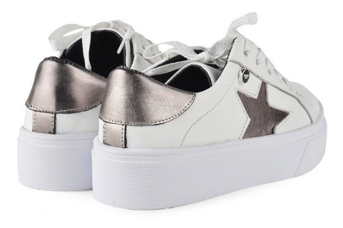Imagen 4 de 4 de Zapatillas De Mujer De Cuero Zapatos Kissimmee - Ferraro