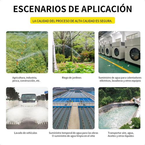 Manguera Jardin Reforzada 1/2 Pulgada 20 Mts Mas Accesorios
