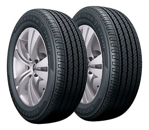Paquete De 2 Llantas 205/55r17 Firestone Ft140 91v Msi
