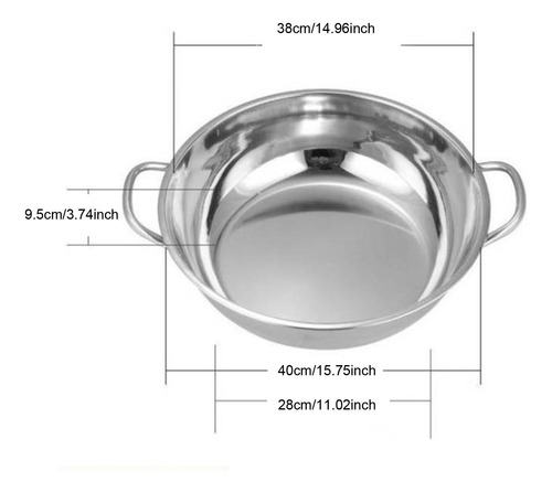 Soup Pot De Deep Saute Cuadrina De Cocina Soup 40 Cm