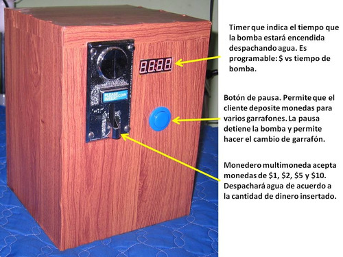 Despachador Automático De Agua En Garrafones