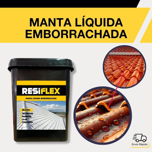 Borracha Líquida Com Alta Elasticidade E Resistência Laje