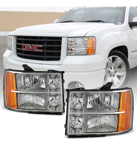 Par Faros Gmc Sierra 1500 Denali 2009 6.2l