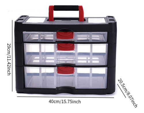Caja De Almacenamiento De Hardware Organizador De Ladrillos