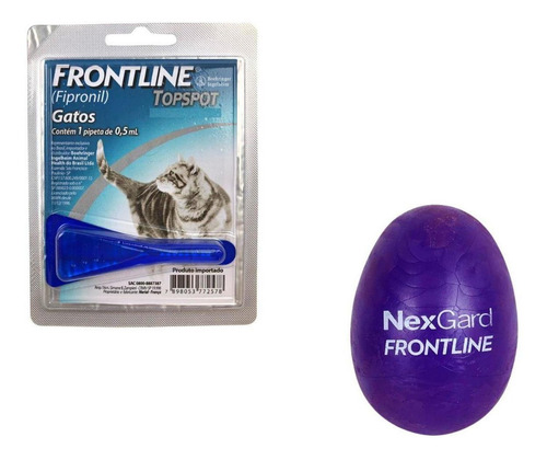 Antipulgas para cachorros Frontline Topspot, 0,5 ml