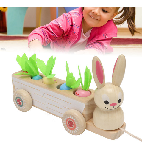 Juguetes Educativos De Madera Para Coche Con Forma De Zanaho