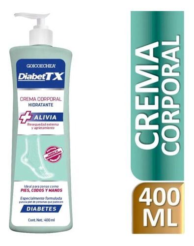 Goicoechea Crema Hidratante Para Diabético 400ml