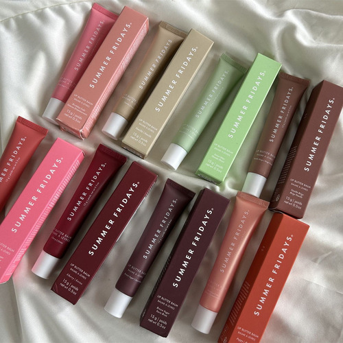 3x Bálsamo Labial Summer Lip Butter Balm Fridays Original