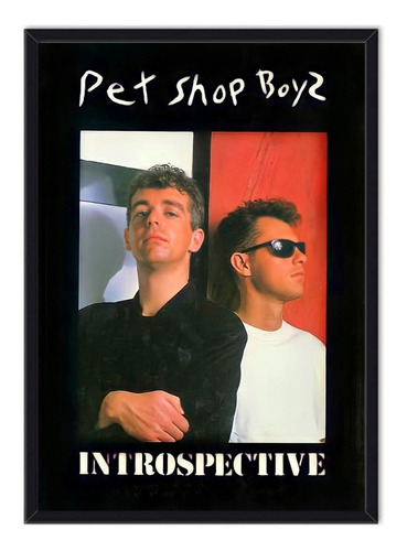Cuadro Enmarcado - Póster Banda Pet Shop Boys 